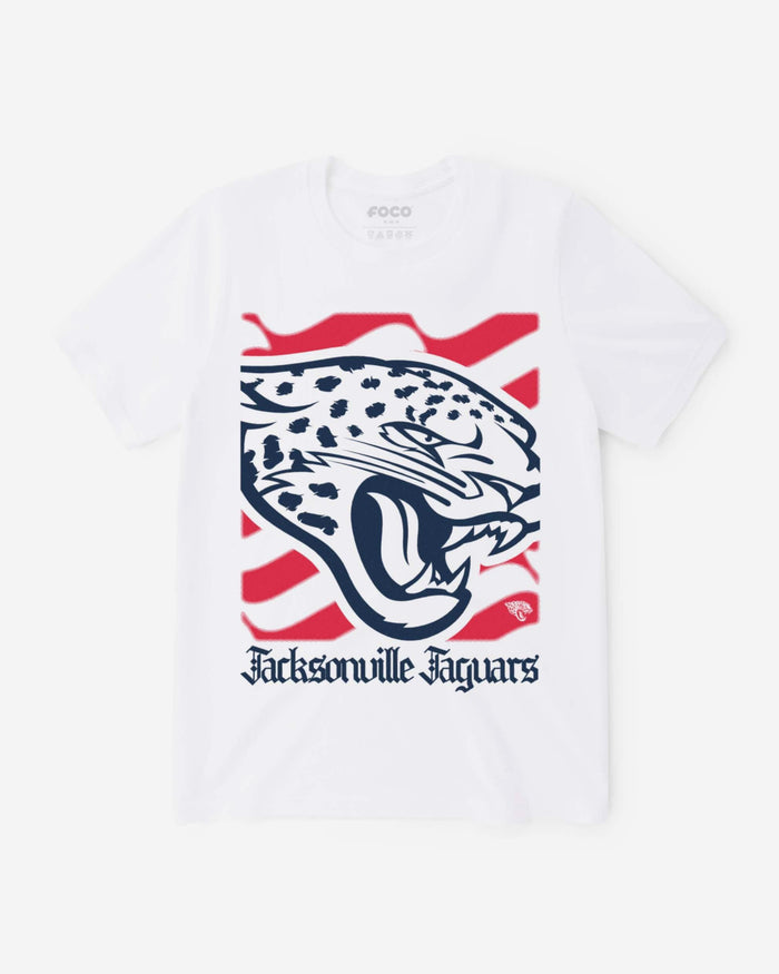 Jacksonville Jaguars American Heritage Wordmark T-Shirt FOCO S - FOCO.com