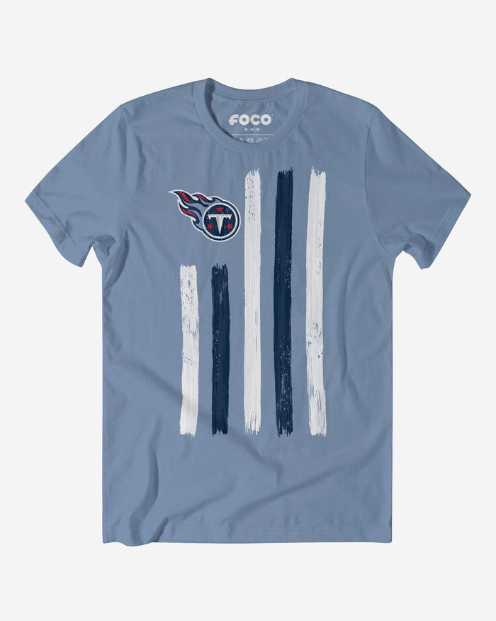 Tennessee Titans Brushstroke Flag T-Shirt FOCO S - FOCO.com