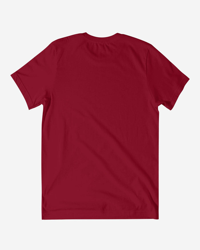 Arizona Cardinals Brushstroke Flag T-Shirt FOCO - FOCO.com