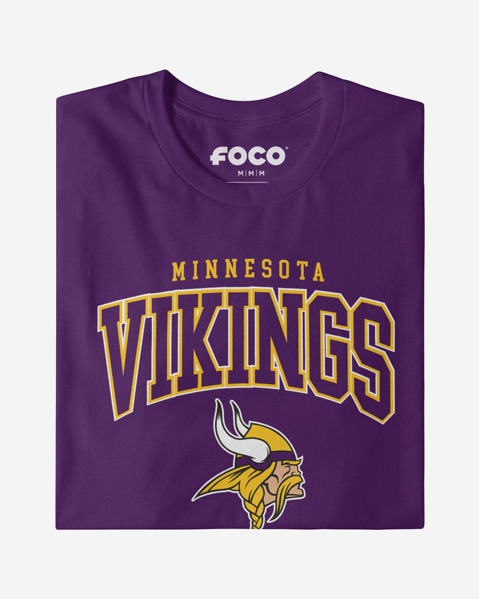 Minnesota Vikings Classic Logo T-Shirt FOCO - FOCO.com