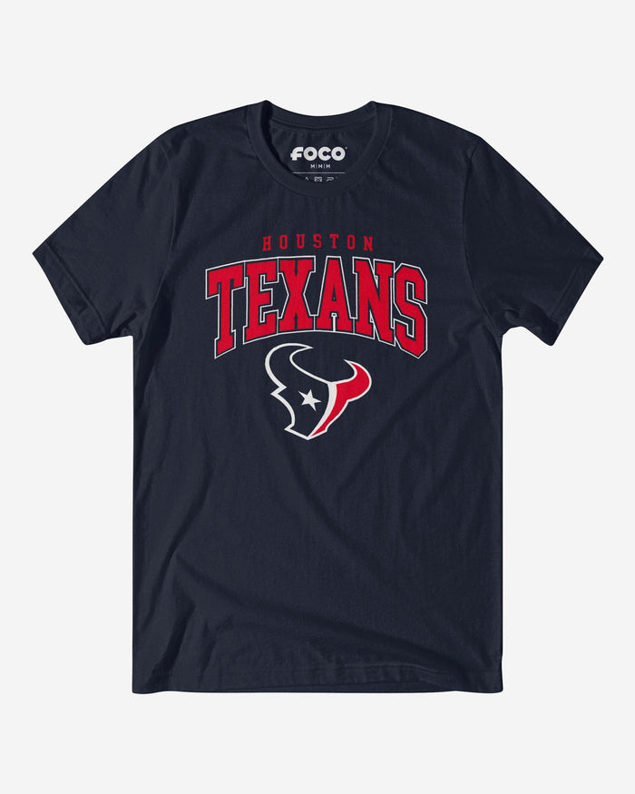 Houston Texans Classic Logo T-Shirt FOCO Navy S - FOCO.com