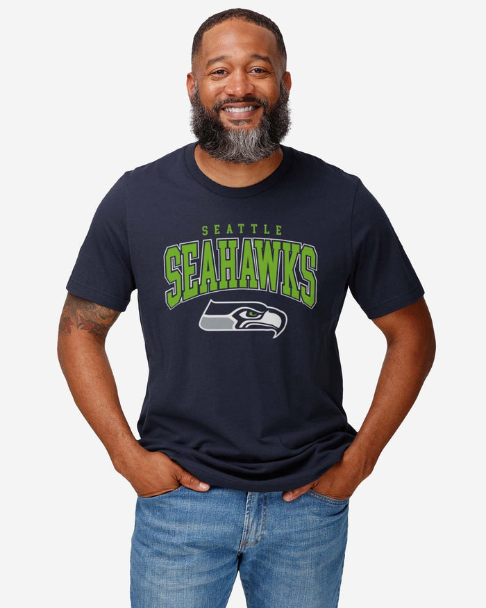 Seattle Seahawks Classic Logo T-Shirt FOCO - FOCO.com