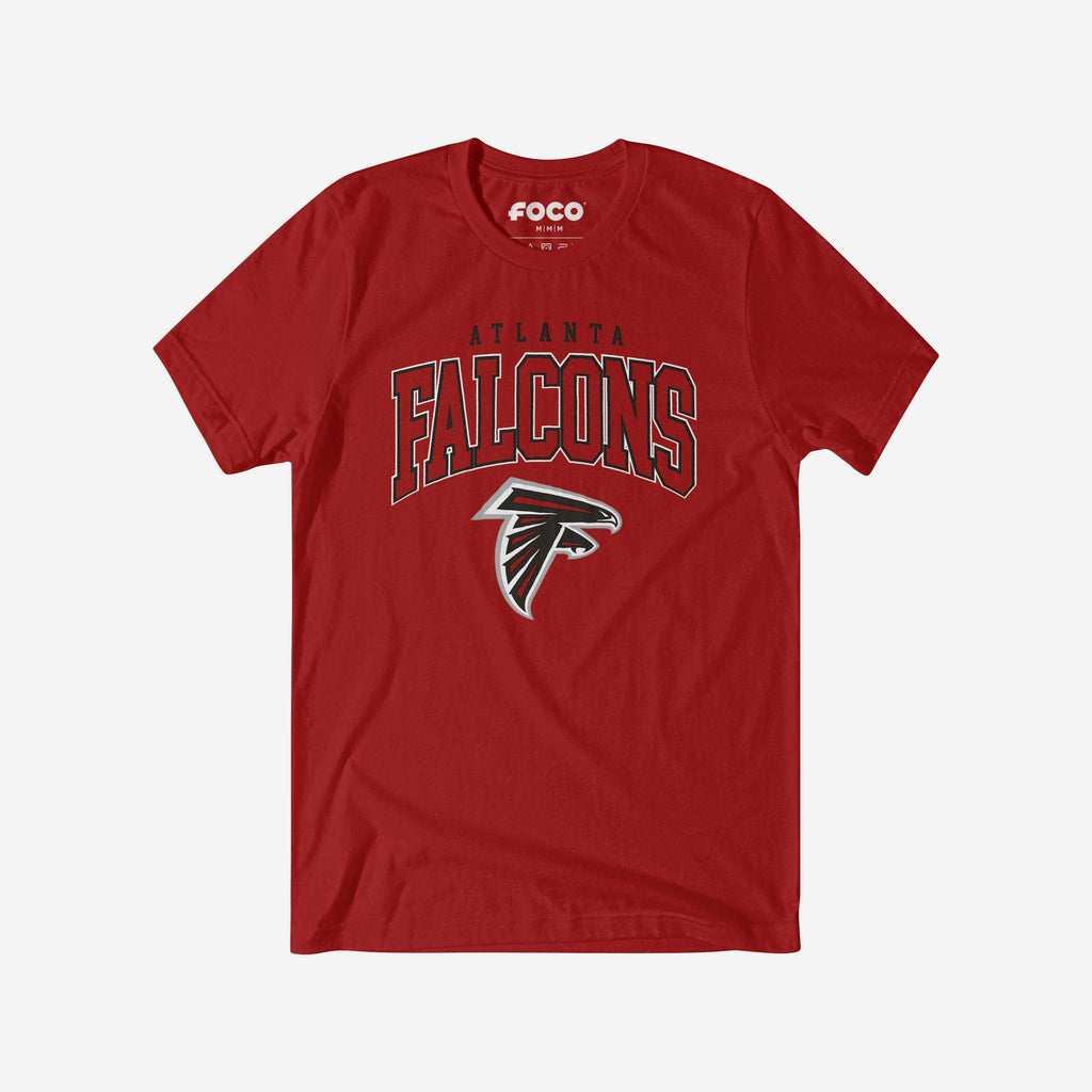 Atlanta Falcons Classic Logo T-Shirt FOCO Canvas Red S - FOCO.com