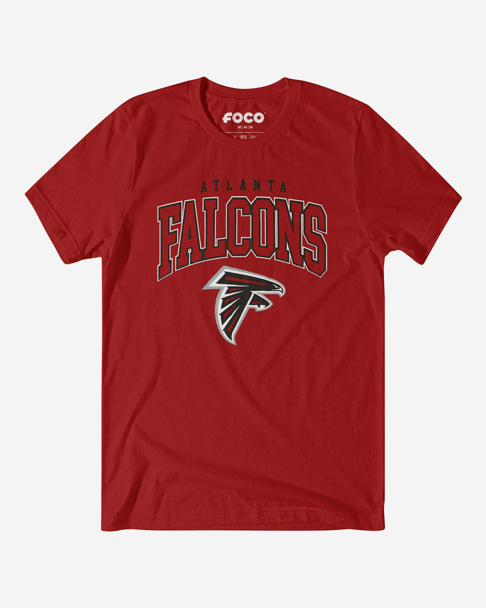 Atlanta Falcons Classic Logo T-Shirt FOCO Canvas Red S - FOCO.com