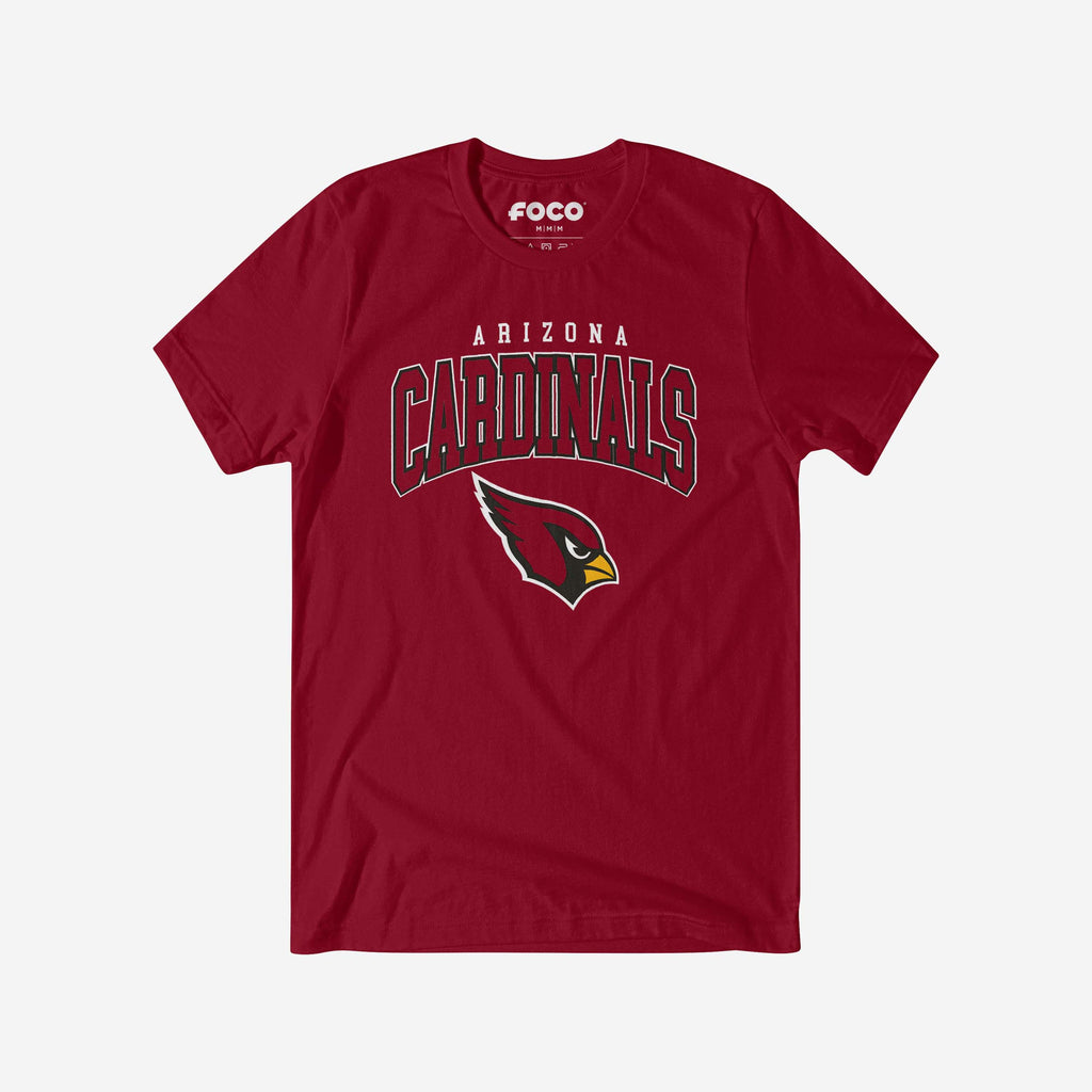 Arizona Cardinals Classic Logo T-Shirt FOCO Cardinal S - FOCO.com