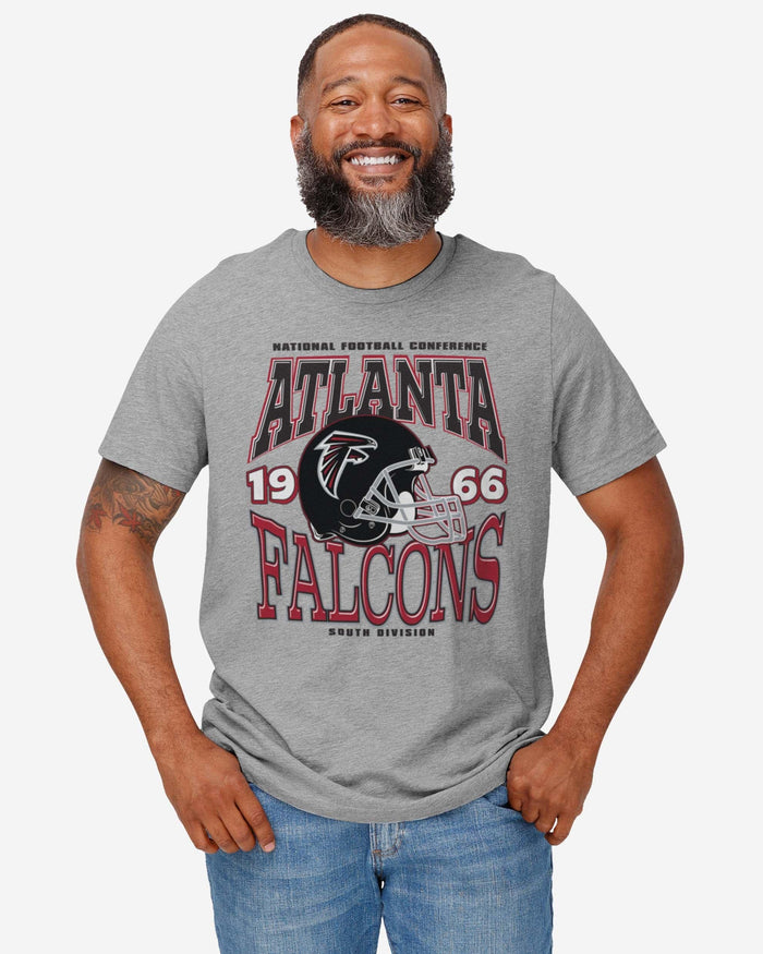 Atlanta Falcons Classic Team Helmet T-Shirt FOCO - FOCO.com