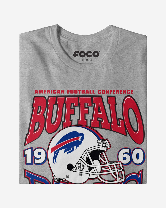 Buffalo Bills Classic Team Helmet T-Shirt FOCO - FOCO.com