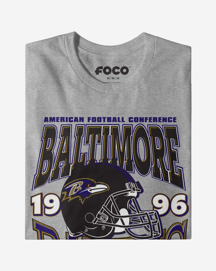 Baltimore Ravens Classic Team Helmet T-Shirt FOCO - FOCO.com