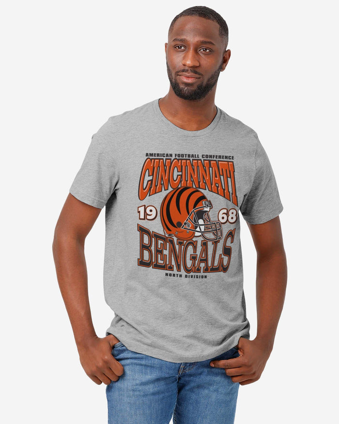 Cincinnati Bengals Classic Team Helmet T-Shirt FOCO - FOCO.com