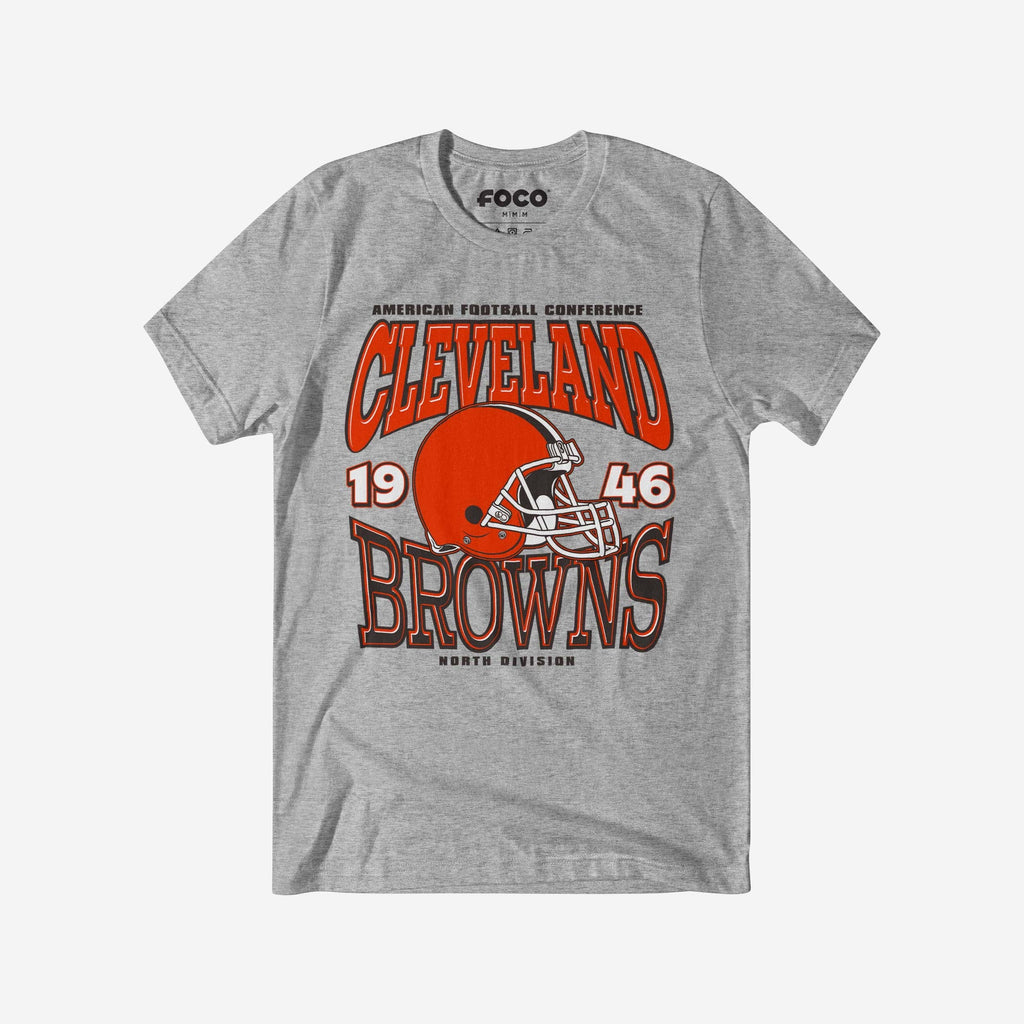 Cleveland Browns Classic Team Helmet T-Shirt FOCO S - FOCO.com