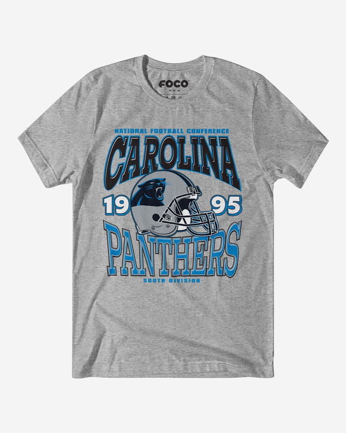 Carolina Panthers Classic Team Helmet T-Shirt FOCO S - FOCO.com