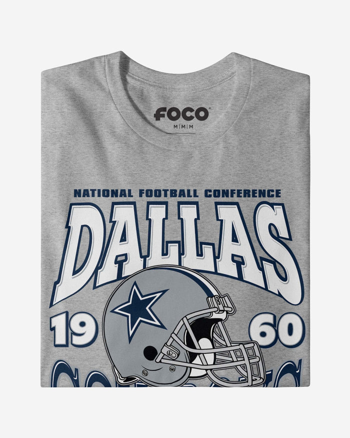 Dallas Cowboys Classic Team Helmet T-Shirt FOCO - FOCO.com