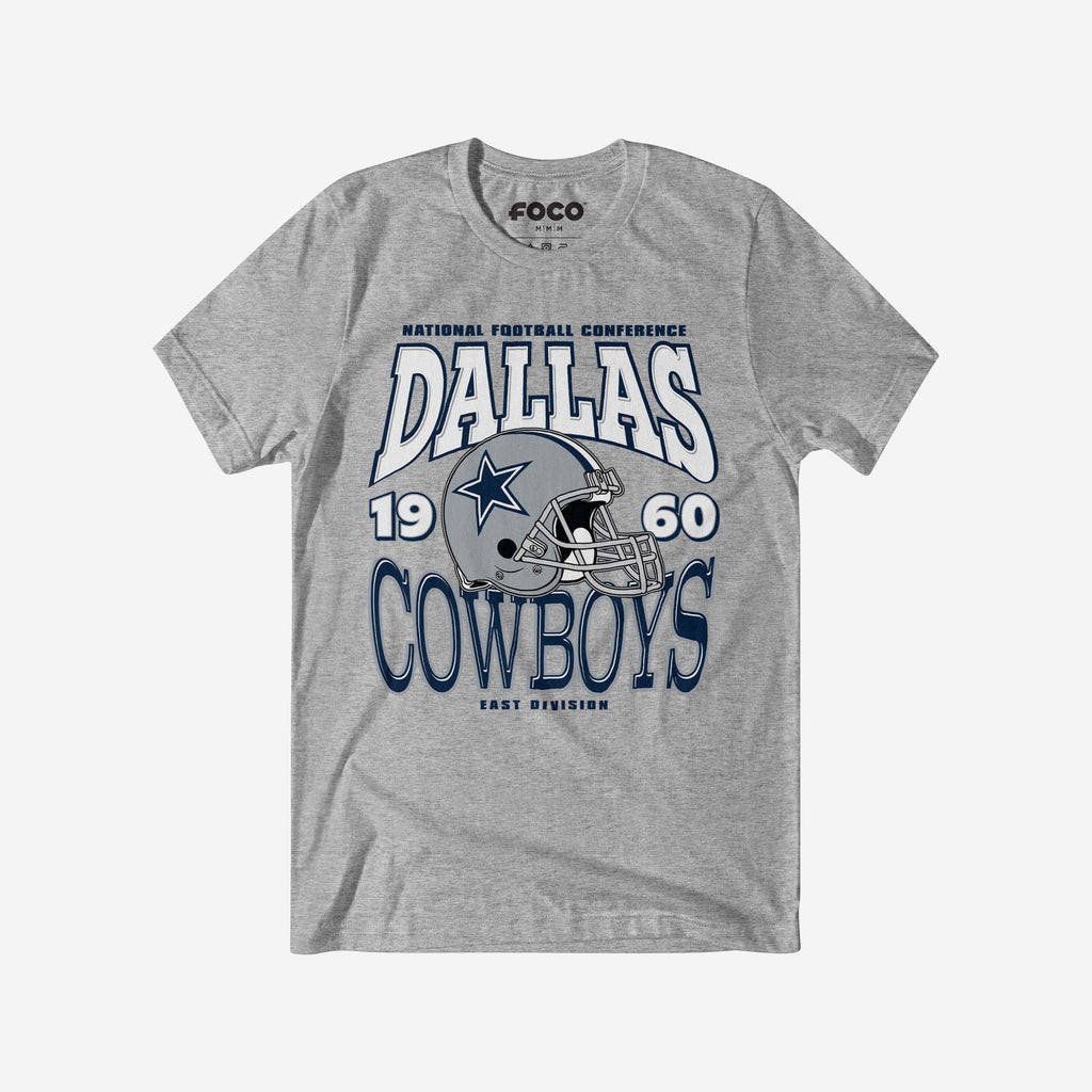 Dallas Cowboys Classic Team Helmet T-Shirt FOCO S - FOCO.com