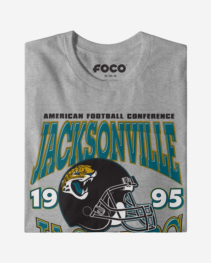 Jacksonville Jaguars Classic Team Helmet T-Shirt FOCO - FOCO.com