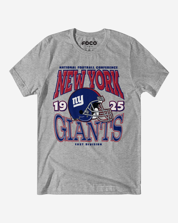 New York Giants Classic Team Helmet T-Shirt FOCO S - FOCO.com