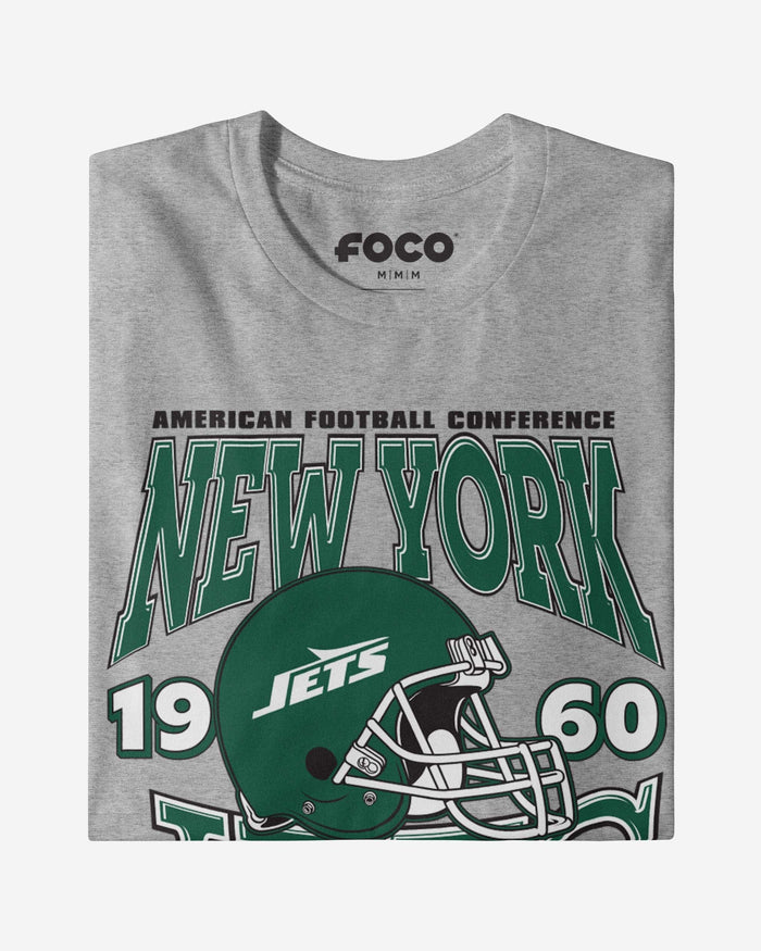 New York Jets Classic Team Helmet T-Shirt FOCO - FOCO.com