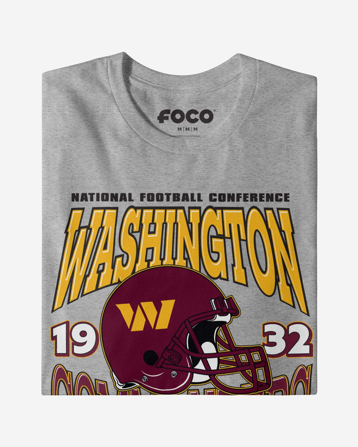 Washington Commanders Classic Team Helmet T-Shirt FOCO - FOCO.com