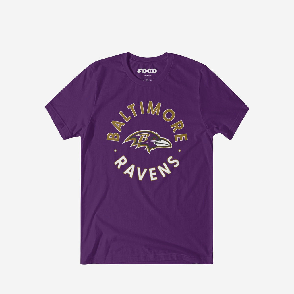 Baltimore Ravens Circle T-Shirt FOCO S - FOCO.com