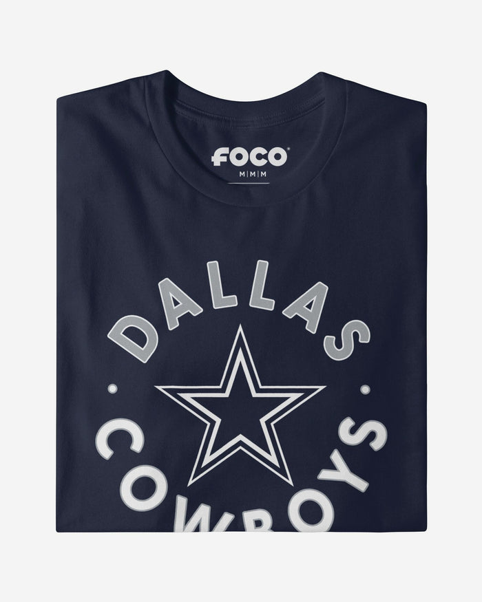 Dallas Cowboys Circle T-Shirt FOCO S - FOCO.com