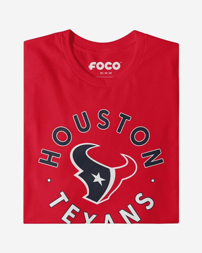 Houston Texans Circle T-Shirt FOCO S - FOCO.com