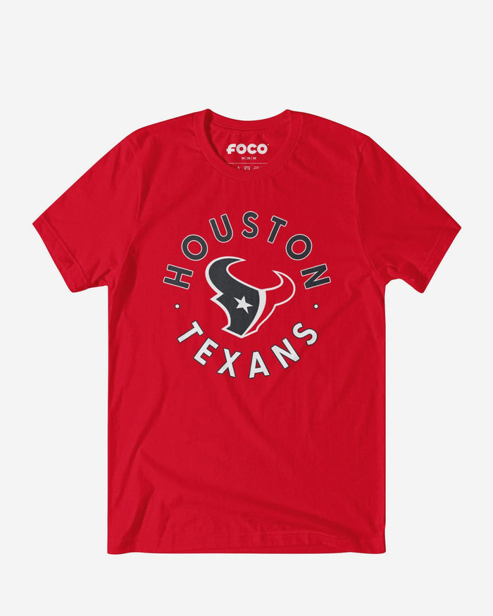 Houston Texans Circle T-Shirt FOCO S - FOCO.com