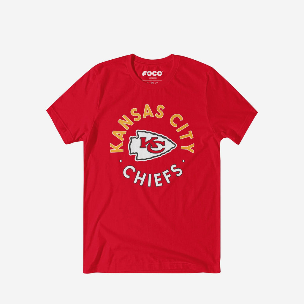 Kansas City Chiefs Circle T-Shirt FOCO S - FOCO.com