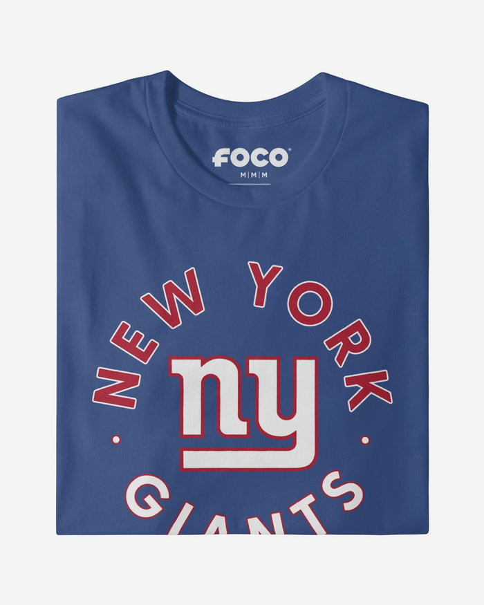 New York Giants Circle T-Shirt FOCO S - FOCO.com