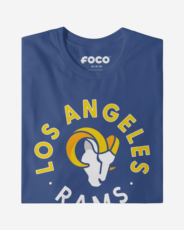 Los Angeles Rams Circle T-Shirt FOCO S - FOCO.com