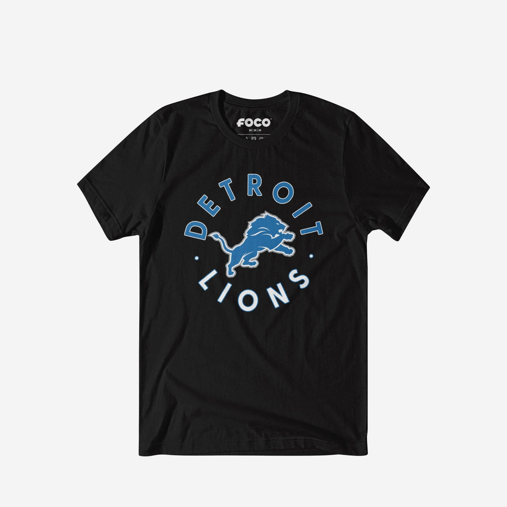Detroit Lions Circle T-Shirt FOCO S - FOCO.com