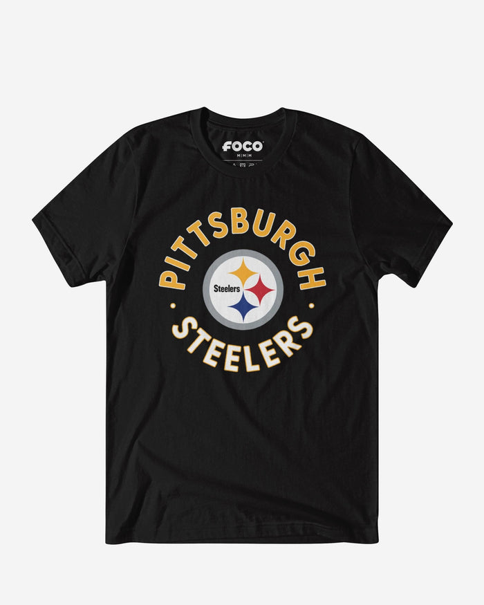 Pittsburgh Steelers Circle T-Shirt FOCO S - FOCO.com