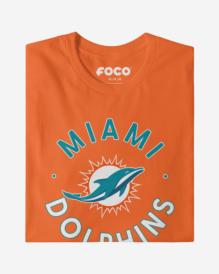 Miami Dolphins Circle T-Shirt FOCO S - FOCO.com