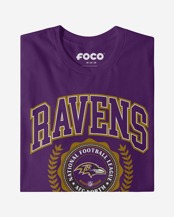 Baltimore Ravens Team Crest T-Shirt FOCO - FOCO.com