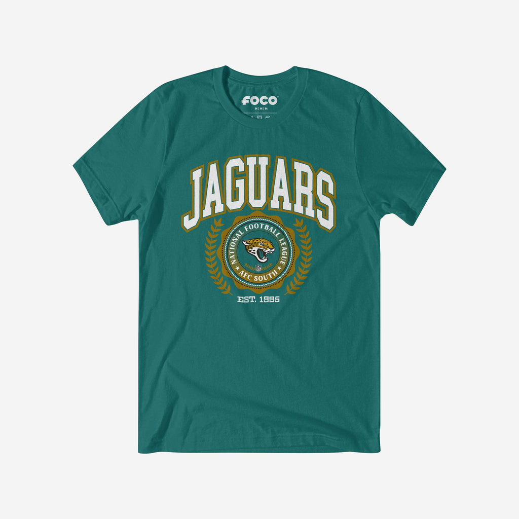 Jacksonville Jaguars Team Crest T-Shirt FOCO Marine S - FOCO.com