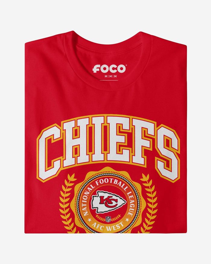 Kansas City Chiefs Team Crest T-Shirt FOCO - FOCO.com