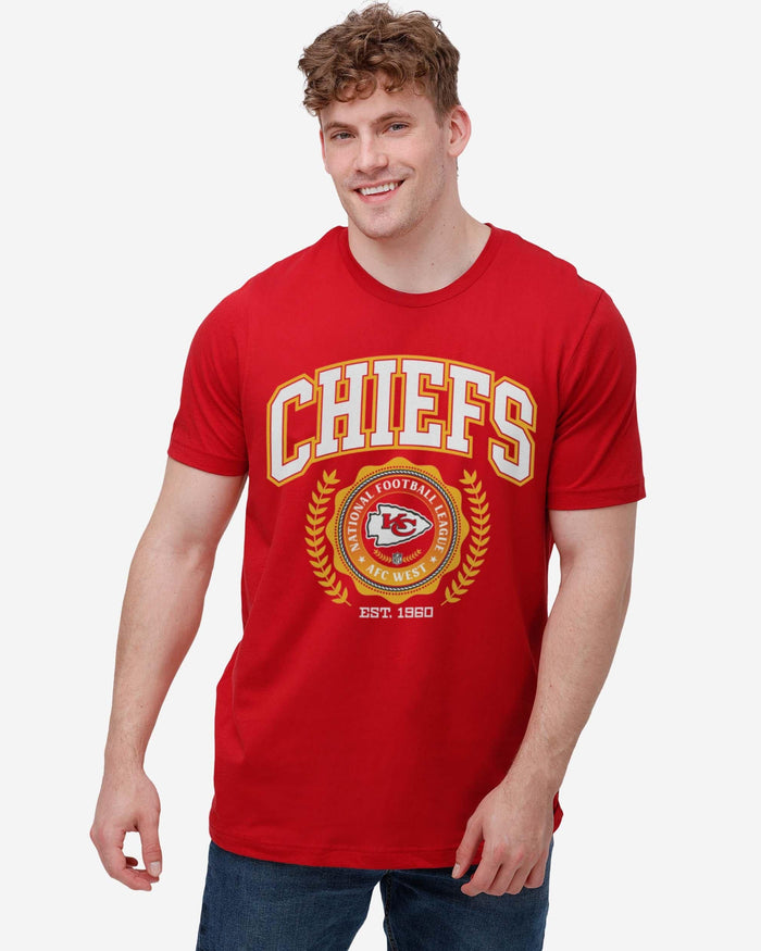 Kansas City Chiefs Team Crest T-Shirt FOCO - FOCO.com