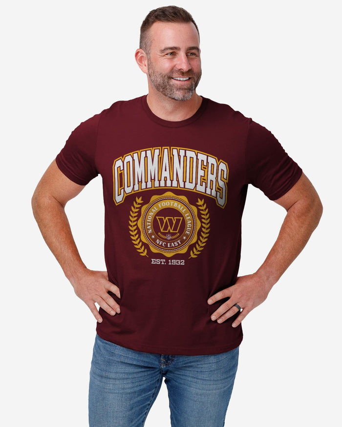 Washington Commanders Team Crest T-Shirt FOCO - FOCO.com