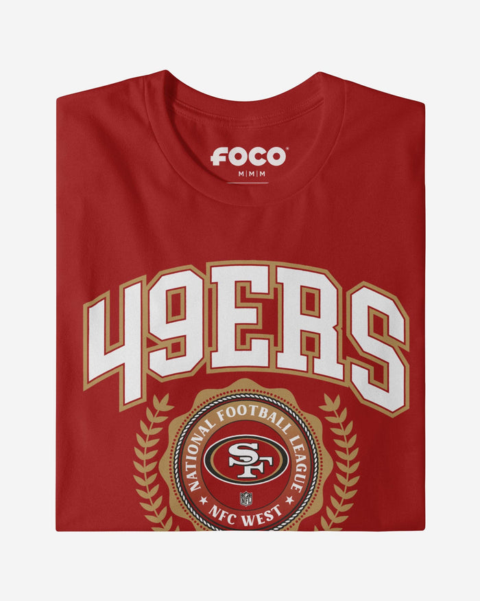 San Francisco 49ers Team Crest T-Shirt FOCO - FOCO.com