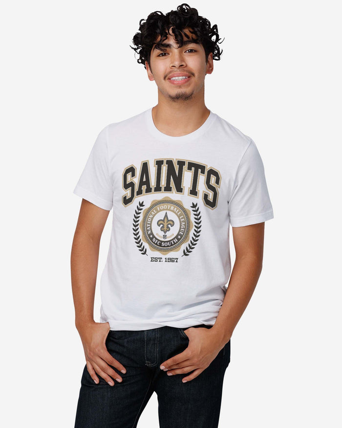 New Orleans Saints Team Crest T-Shirt FOCO - FOCO.com