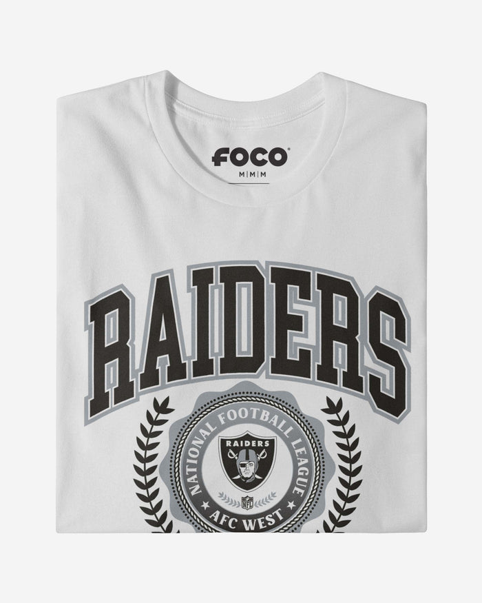 Las Vegas Raiders Team Crest T-Shirt FOCO - FOCO.com