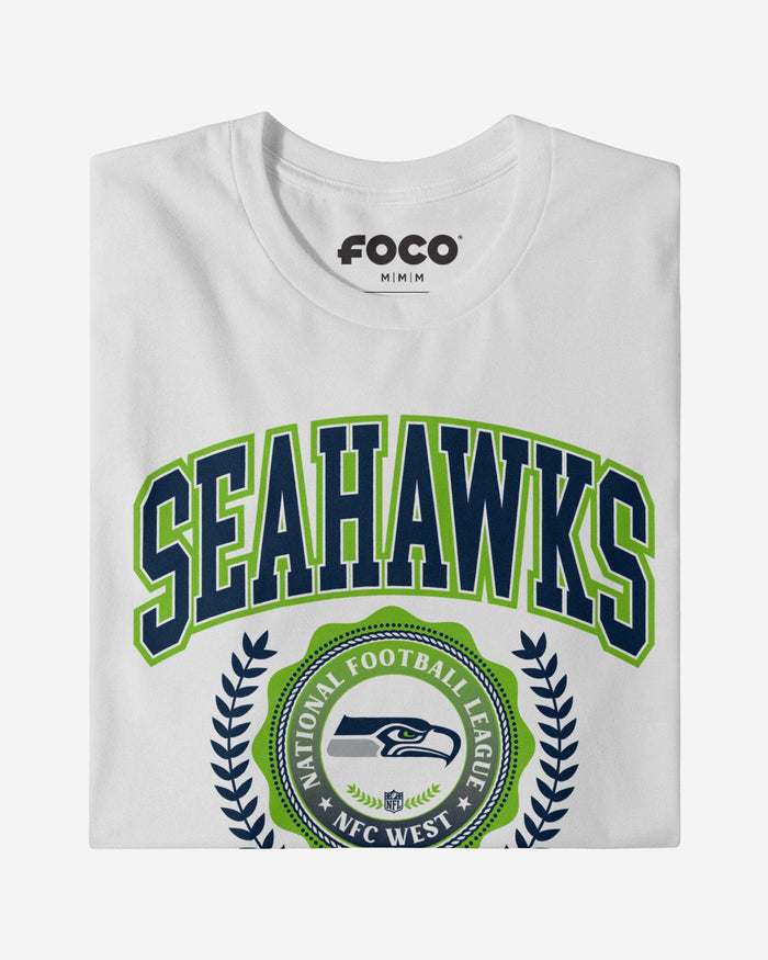 Seattle Seahawks Team Crest T-Shirt FOCO - FOCO.com