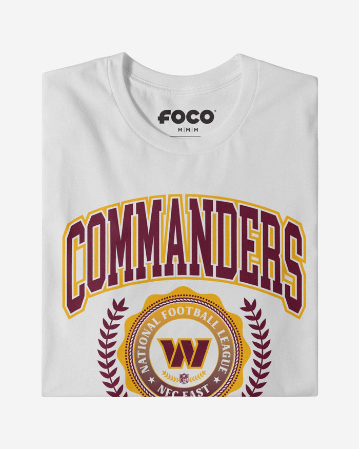 Washington Commanders Team Crest T-Shirt FOCO - FOCO.com