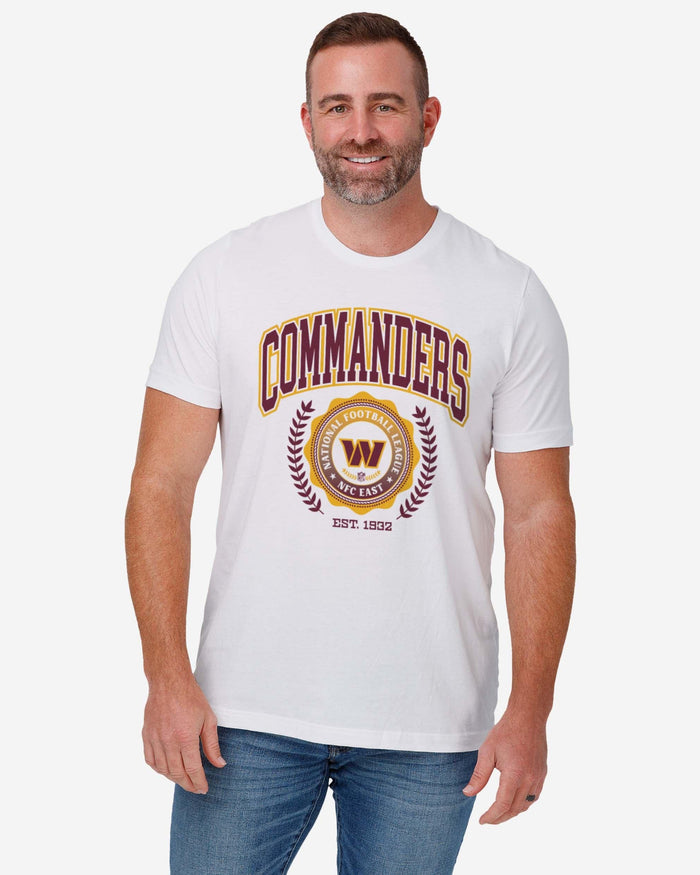 Washington Commanders Team Crest T-Shirt FOCO - FOCO.com