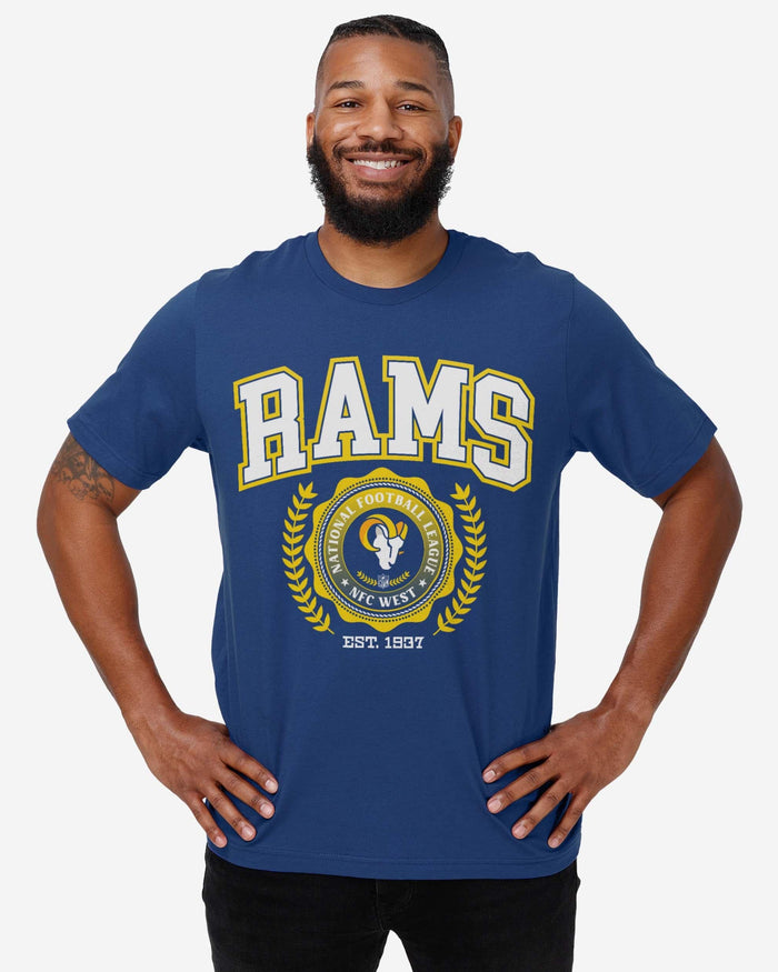 Los Angeles Rams Team Crest T-Shirt FOCO - FOCO.com