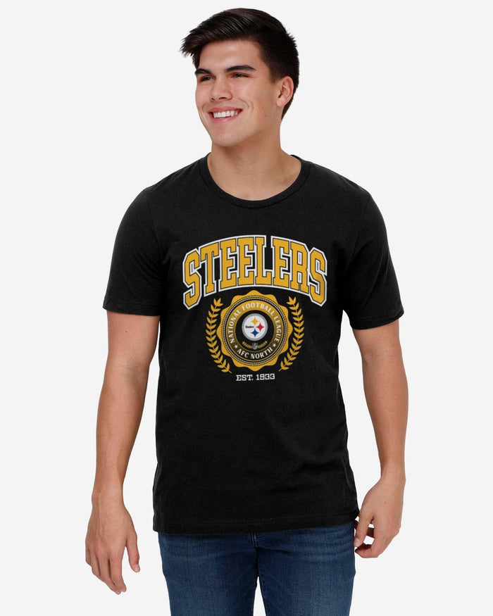 Pittsburgh Steelers Team Crest T-Shirt FOCO - FOCO.com