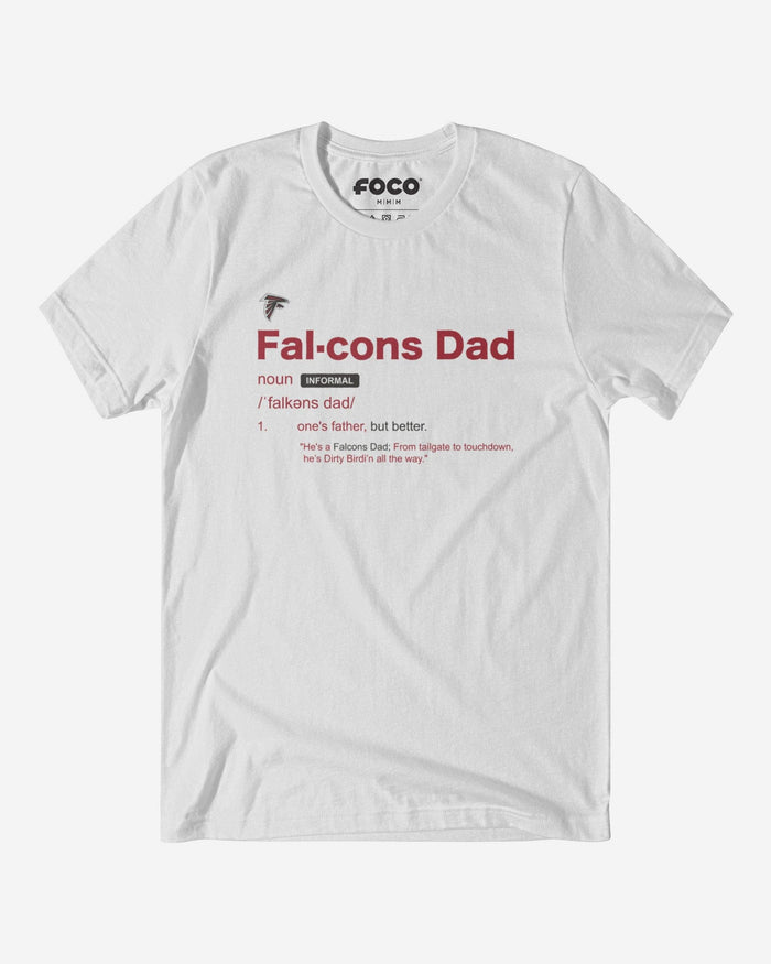 Atlanta Falcons Dad Definition T-Shirt FOCO S - FOCO.com