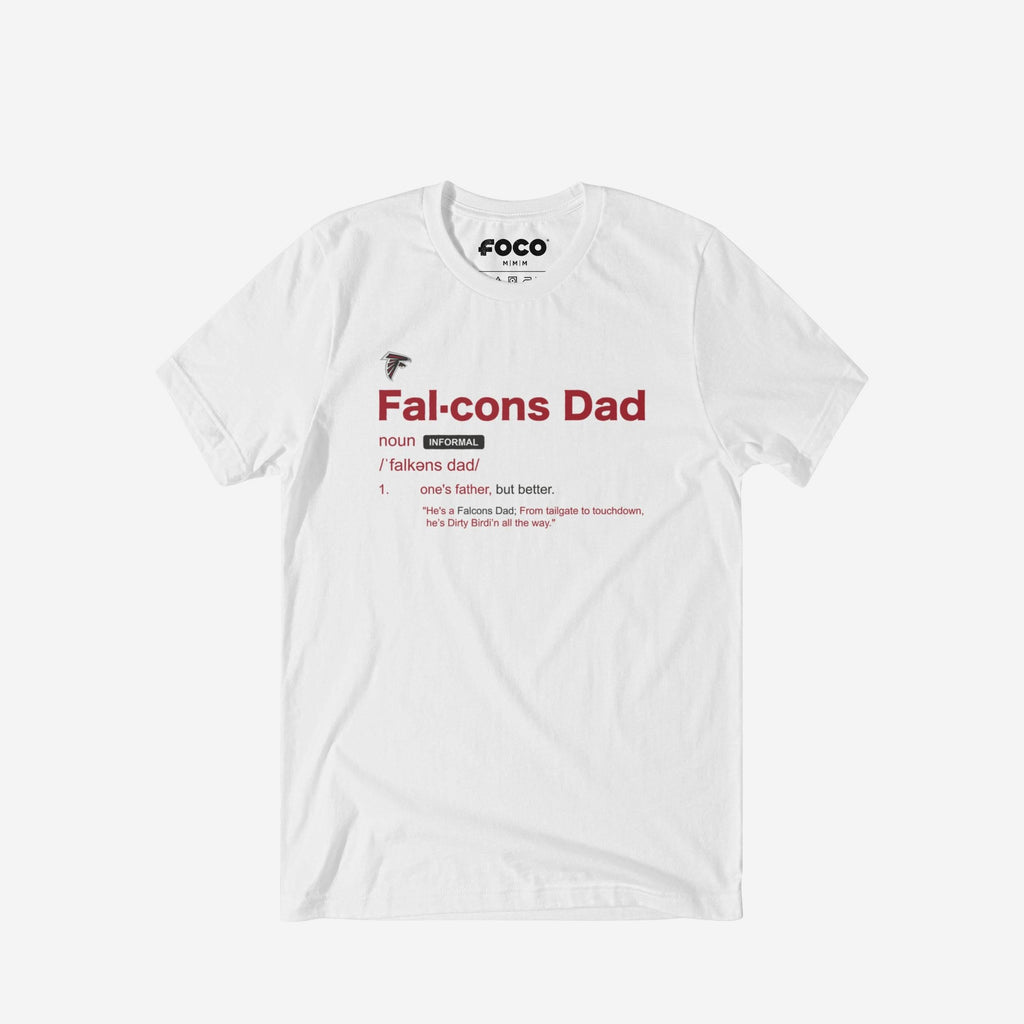 Atlanta Falcons Dad Definition T-Shirt FOCO S - FOCO.com