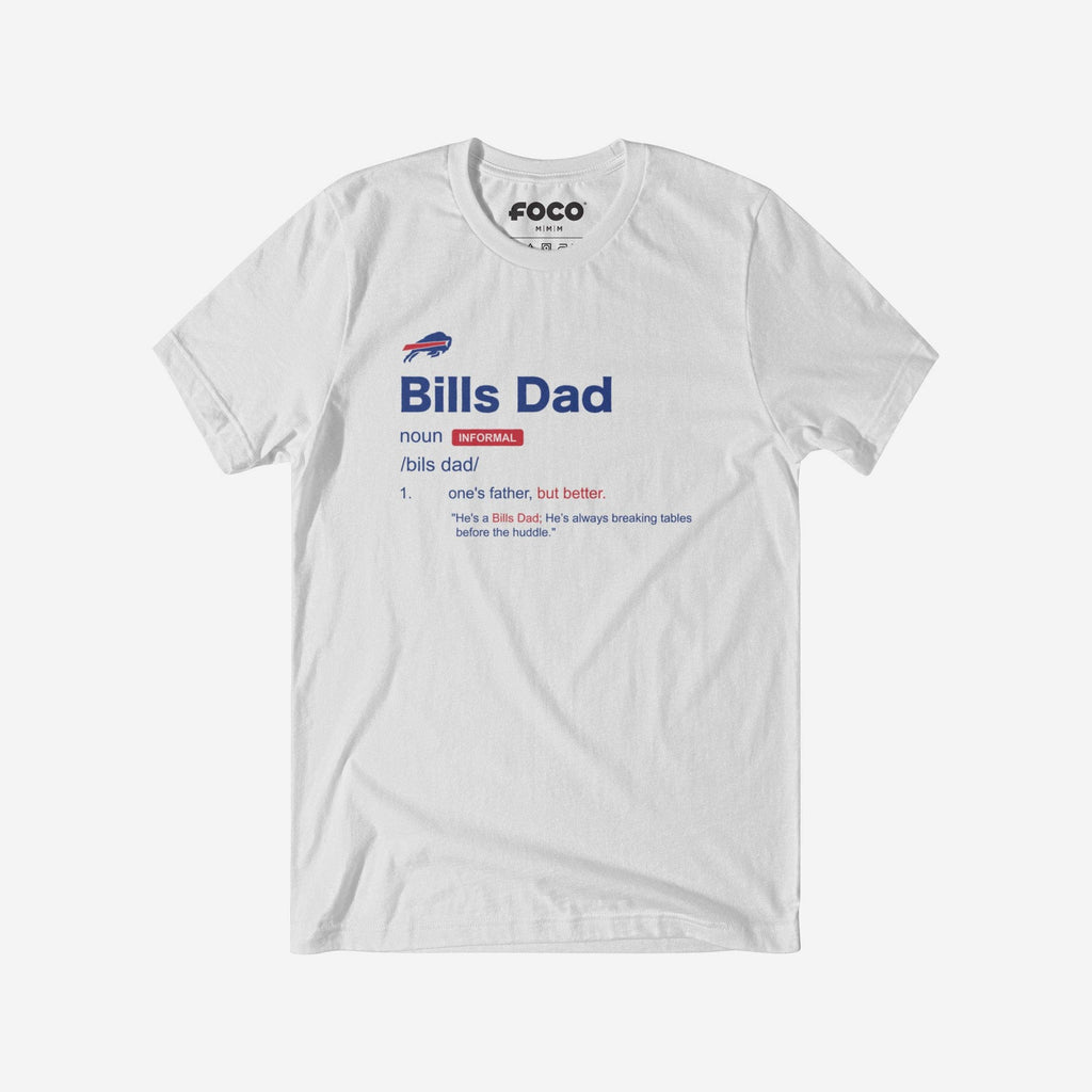 Buffalo Bills Dad Definition T-Shirt FOCO S - FOCO.com