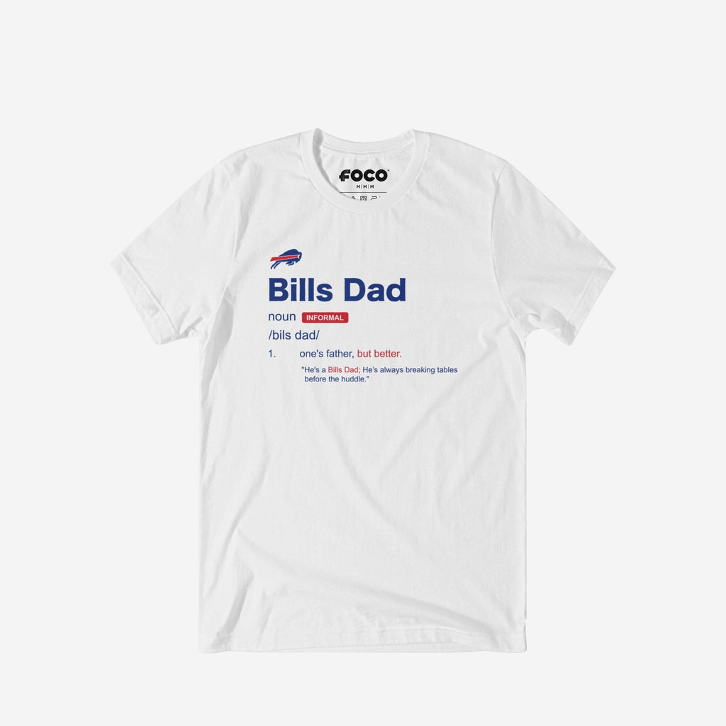 Buffalo Bills Dad Definition T-Shirt FOCO S - FOCO.com