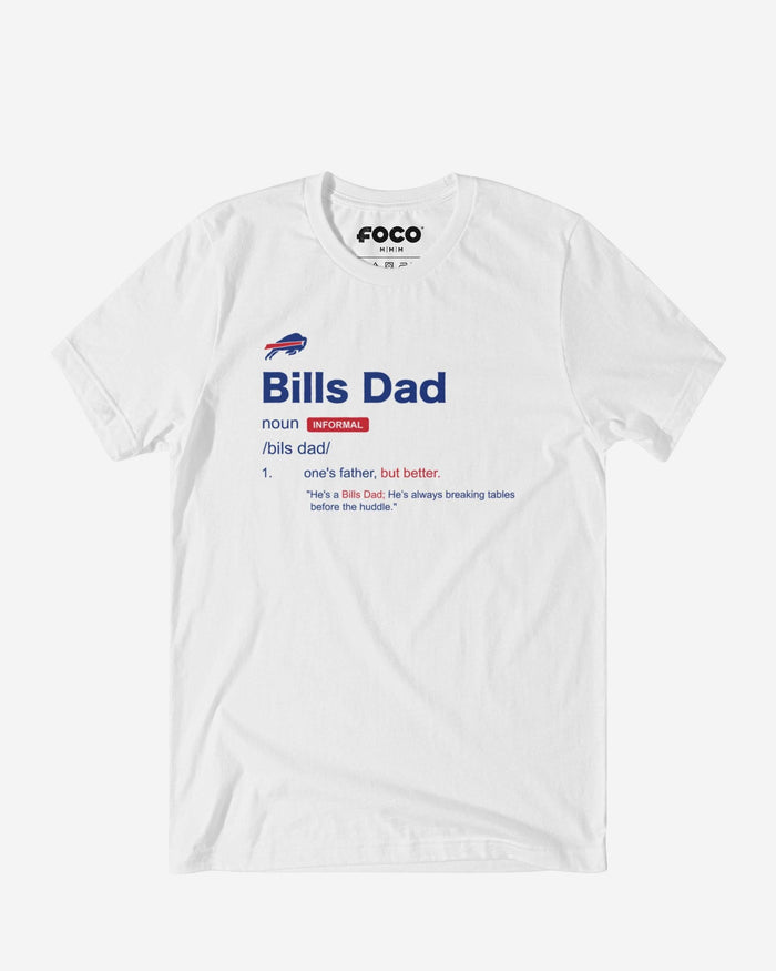 Buffalo Bills Dad Definition T-Shirt FOCO S - FOCO.com