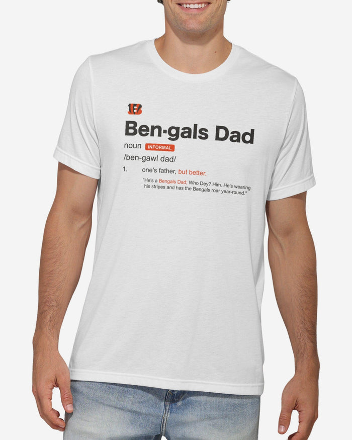 Cincinnati Bengals Dad Definition T-Shirt FOCO S - FOCO.com